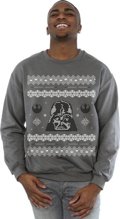 Immagine prodotto Star Wars Christmas Darth Vader Fair Isle Felpa Uomo (S)