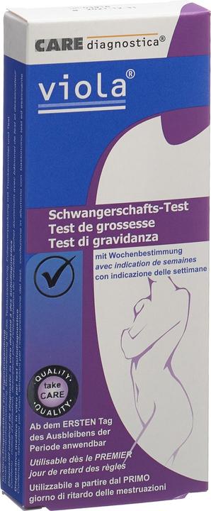 Actual product image Viola Schwangerschaftstest (1 x)
