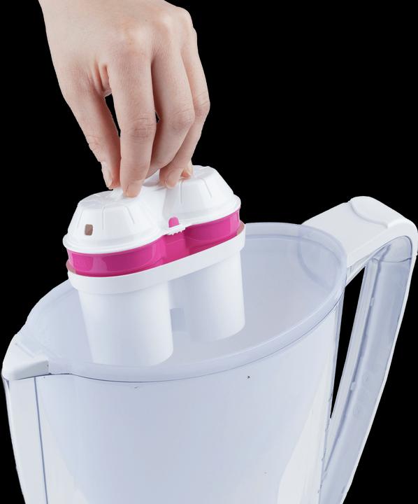 Produktbild BWT Tischwasserfilter Penguin mit 12 Magnesium Mineralized Filterkartuschen