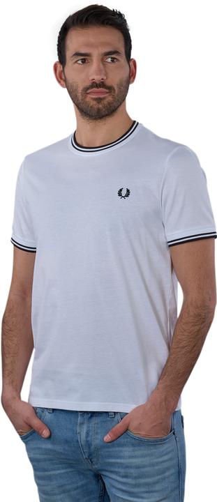 Immagine prodotto Fred Perry Maglietta con doppia punta 100 (L)