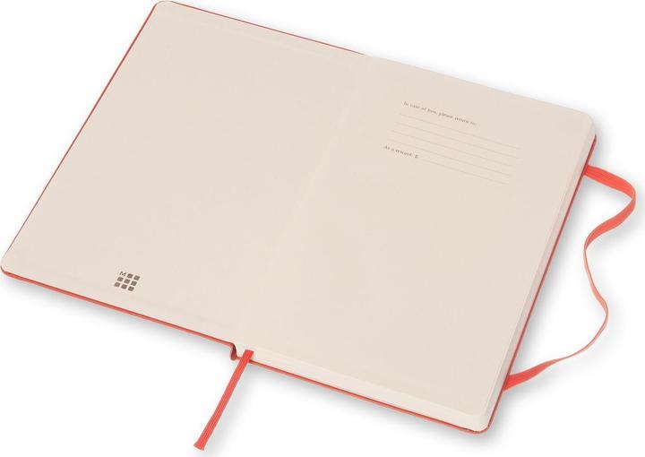Actual product image Moleskine Notebook Classic Large (A5, Plain, Hardcover)