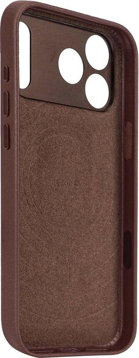 Productafbeelding Decoded Leather Backcover Apple iPhone 17 Pro Max Chocolate Brown (Apple iPhone 17 Pro Max)