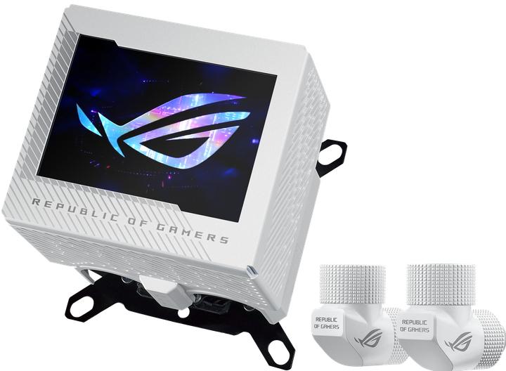 Actual product image ASUS ROG RYUJIN III WB WHT CPU Cooler