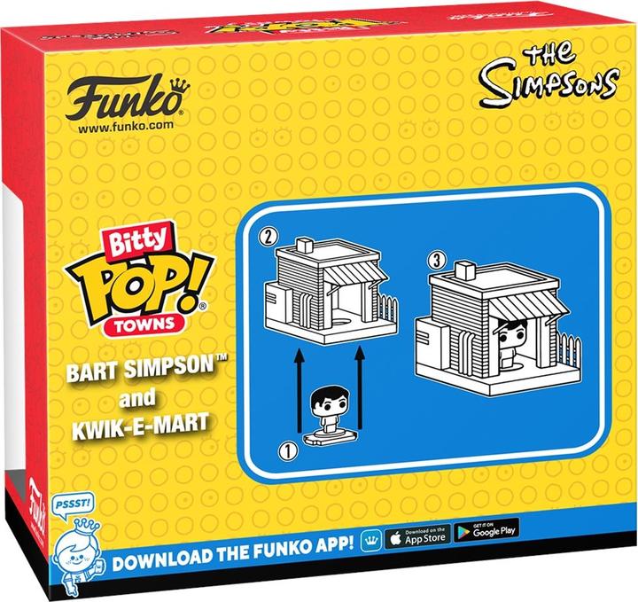 Produktbild Funko Simpsons Bitty POP! Town Vinyl Figur Kwik-E-Mart