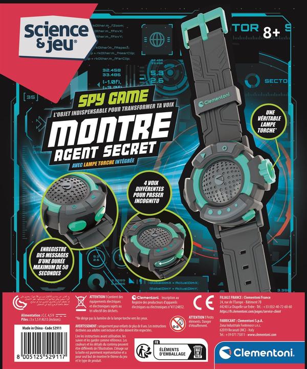 Actual product image Clementoni Spy Voice Changer FR