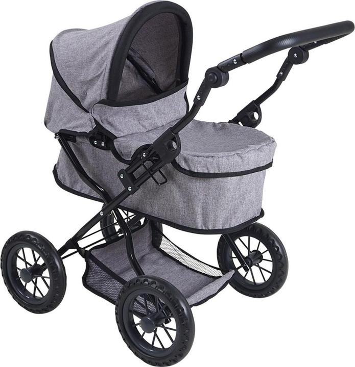 Produktbild Knorrtoys Puppenwagen First - stone black