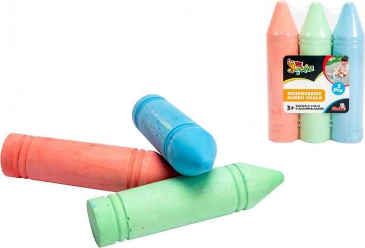 Actual product image Simba 3 street colouring crayons Jumbo (3x)