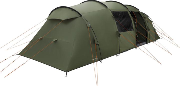 Produktbild Easy Camp Familien-Tunnelzelt Leka Twin 8 (olivgr?n, Modell 2025) (Tunnelzelt, 16.90 kg, 8 Personen)