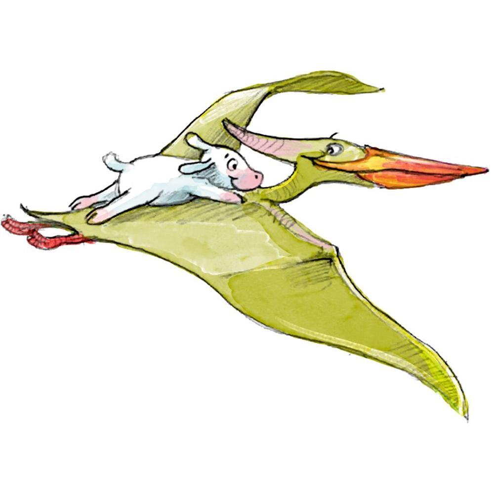 Thumbnail - Dinosaurier in der Flugschule (Bd. 3), Kinderbücher von Jörg Ihle, Dominik Hochwald