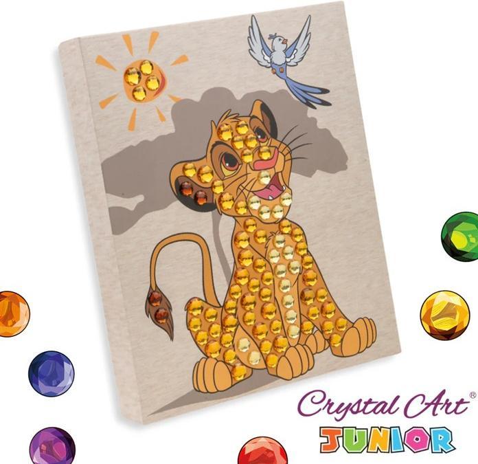 Produktbild Craft Buddy Simba Crystal Art Junior 20x25cm