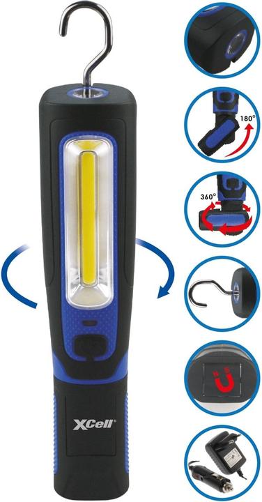 Produktbild XCell LEDHandleuchte Worklight Spin (280 lm)