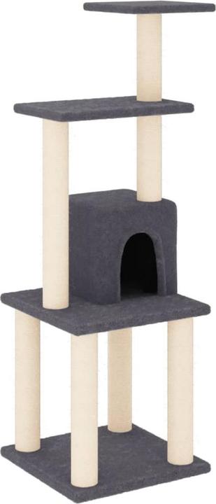 Produktbild vidaXL Katzenbaum (105 cm, Dunkelgrau)