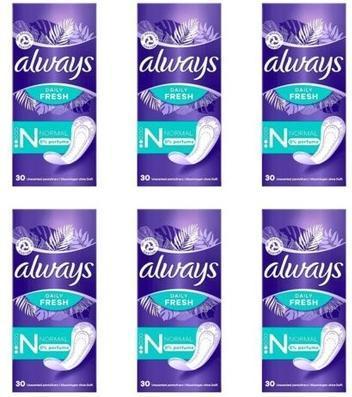 Produktbild Always Daily Fresh Normal 0 % (30 x)