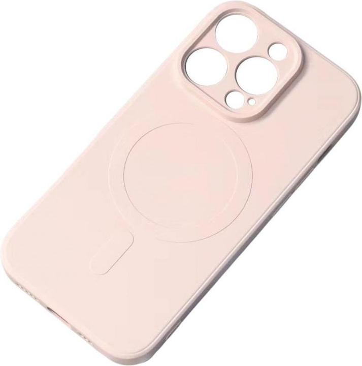 Produktbild Hurtel MagSafe Compatible Silicone Case for iPhone 15 Plus Silicone Case - Pink (Apple iPhone 15 Plus)