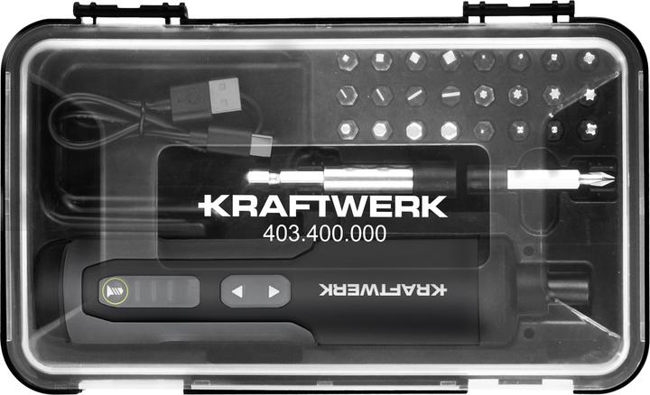 Actual product image Kraftwerk Akku-Bit-Stabschrauber Satz