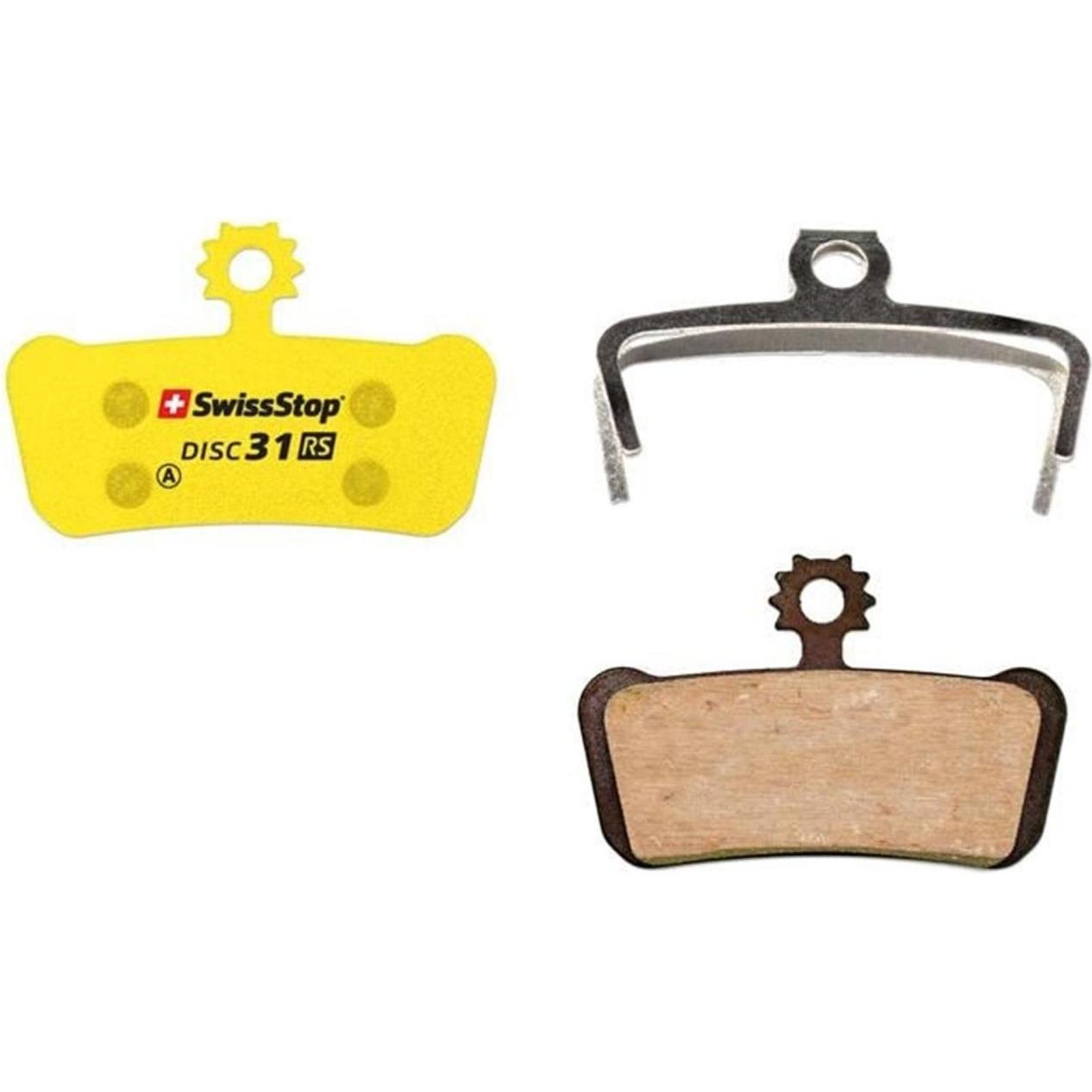 swissstop, Bremsbeläge, (SRAM, Organisch (Resin))