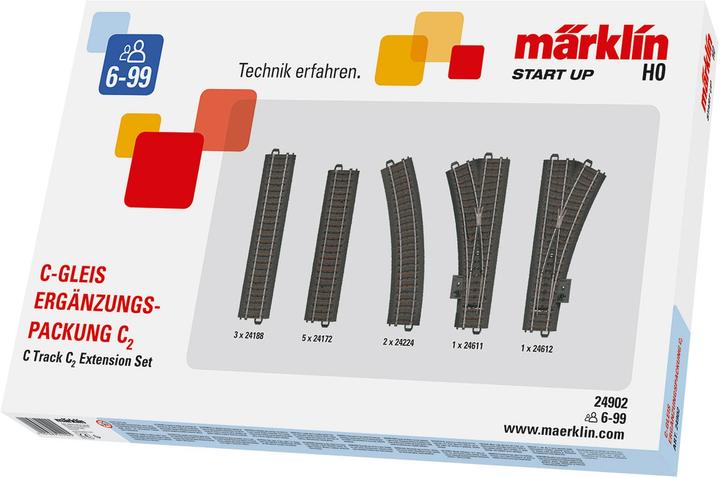 Märklin Opstarten - C-spoor aanvullend pakket C2 (H0-maatstaf)