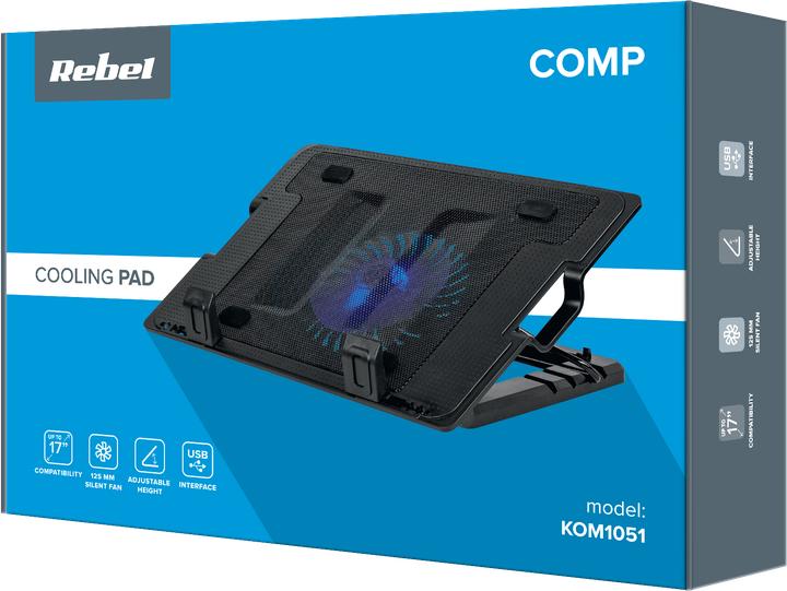 Produktbild Rebel Laptop Cooling Stand 14-17 "