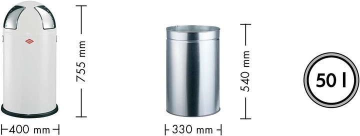 Produktbild Wesco Push Two (50 l)