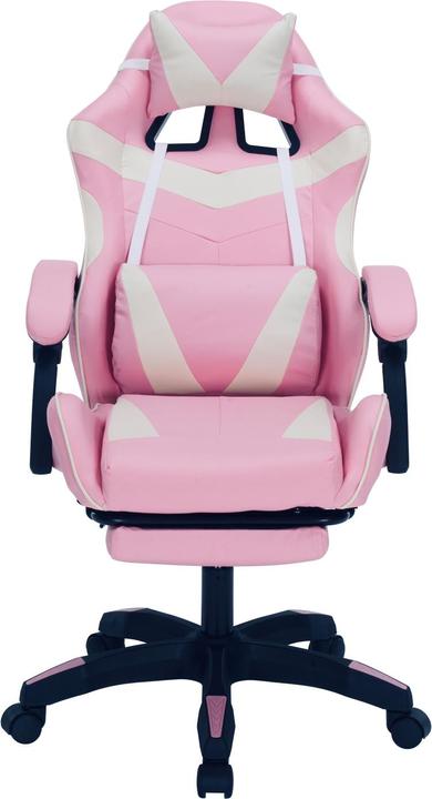 Produktbild HTI-Living Gaming Stuhl Krit Eco Pink-Weiss