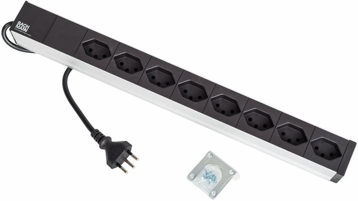 Image du produit Bachmann Bande de prises 19", 8xD13, 90°, SZ (8 x, Type 13, 3 m)