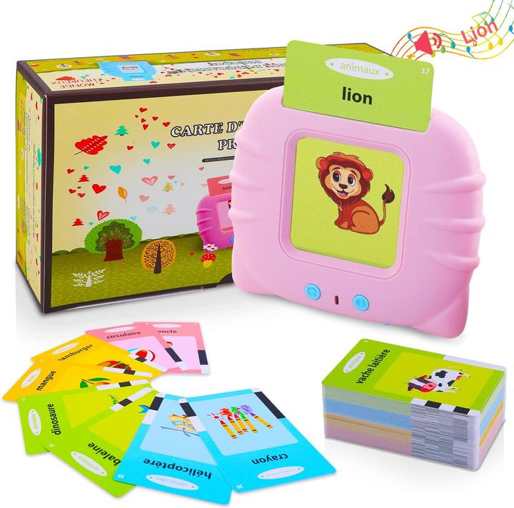 Activity Board Normale französische Karteikarten zum Lernen, für Kleinkinder, 112 Blätter, 224 Blätter (French)