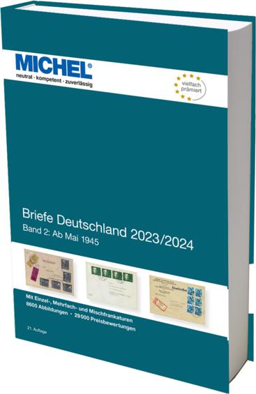 Actual product image Briefe Deutschland 2023/2024 (German, MICHEL editorial team, 2023)