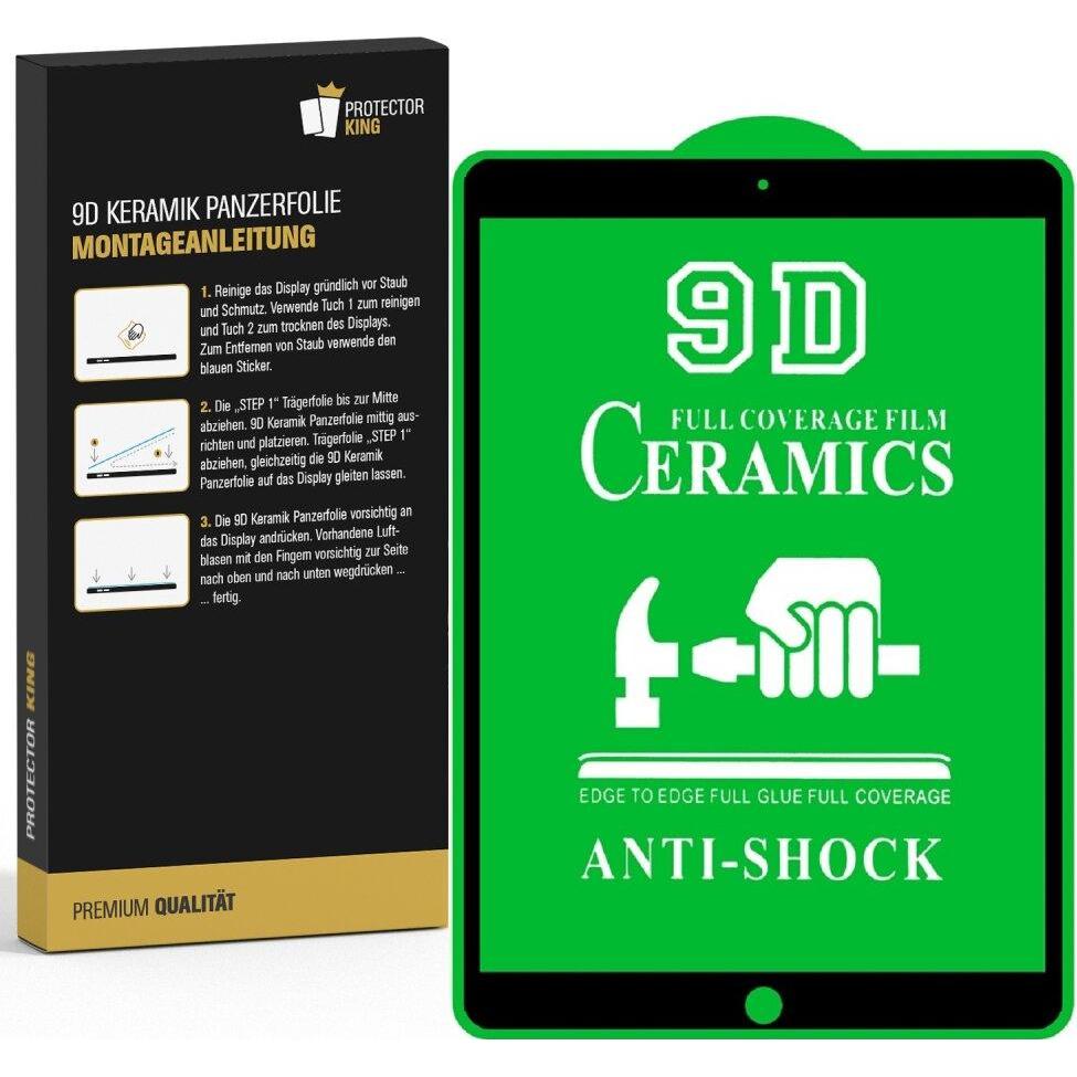 Thumbnail - Protectorking 4x mchutzfümPaTempered 9D Keramik 5P KLAR (4 Stück, iPad Pro 10.5), Tablet Schutzfolie