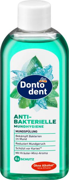 Actual product image dm Dontodent Mouthwash antibacterial oral hygiene (100 ml, Mouthwash)