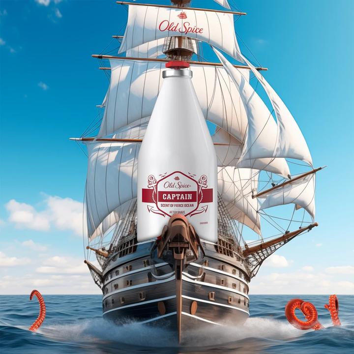 Immagine prodotto Old Spice Captain (Lozione dopobarba, 100 ml)