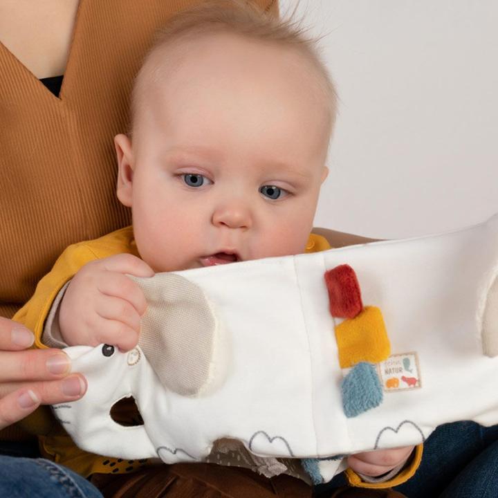 Produktbild Fehn Stoffbuch Elefant NATUR (Deutsch)