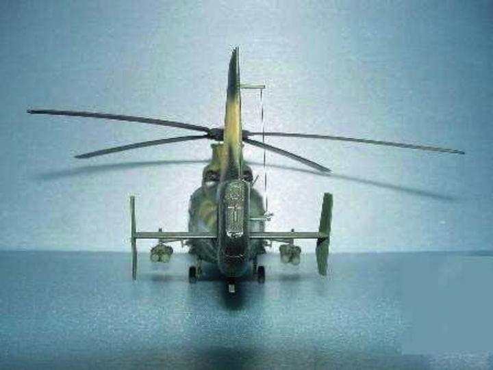 Actual product image Trumpeter Z-9 G Armed Helicopter