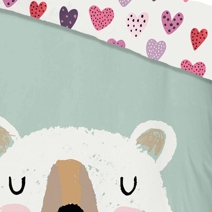 Image du produit Good Morning Literie réversible pour enfants "Ted