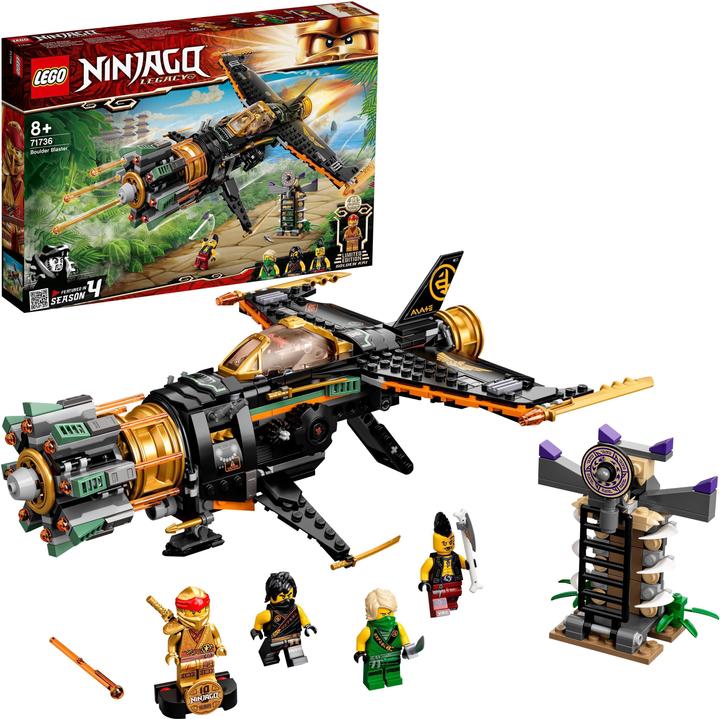 Image du produit LEGO Le jet multi-missiles (71736, LEGO Ninjago, LEGO difficiles à trouver)