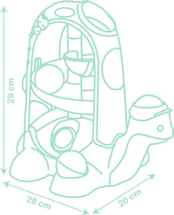 Actual product image Smoby LS Ball Track Turtle