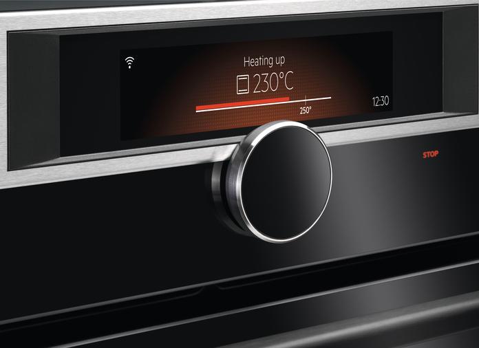 Produktbild AEG Einbaubackofen BPK948230M 60 cm / WLAN-fähig / Edelstahl mit Antifingerprint / Pyrolytische Selb