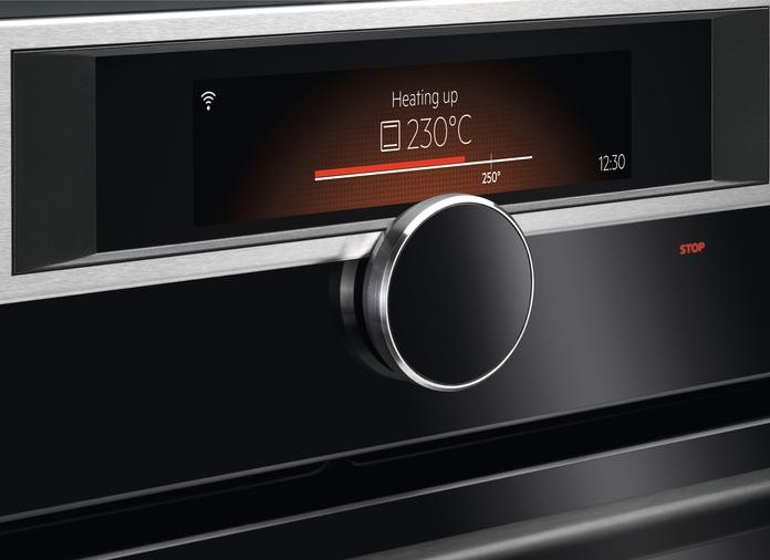 Actual product image AEG Built-in oven BPK948230M 60 cm / WLAN-enabled / stainless steel with anti-fingerprint / Pyrolytic