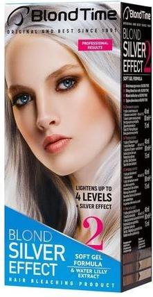 Actual product image Blond Time Hair Bleaching Product Silver Effect Professional Results