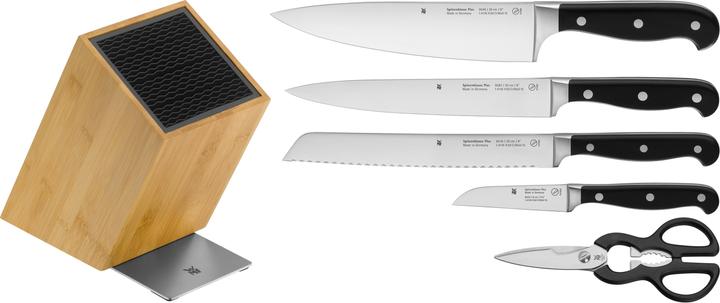 Actual product image WMF Spitzenklasse Plus knife block with knife set 6 pieces, Made in Germany