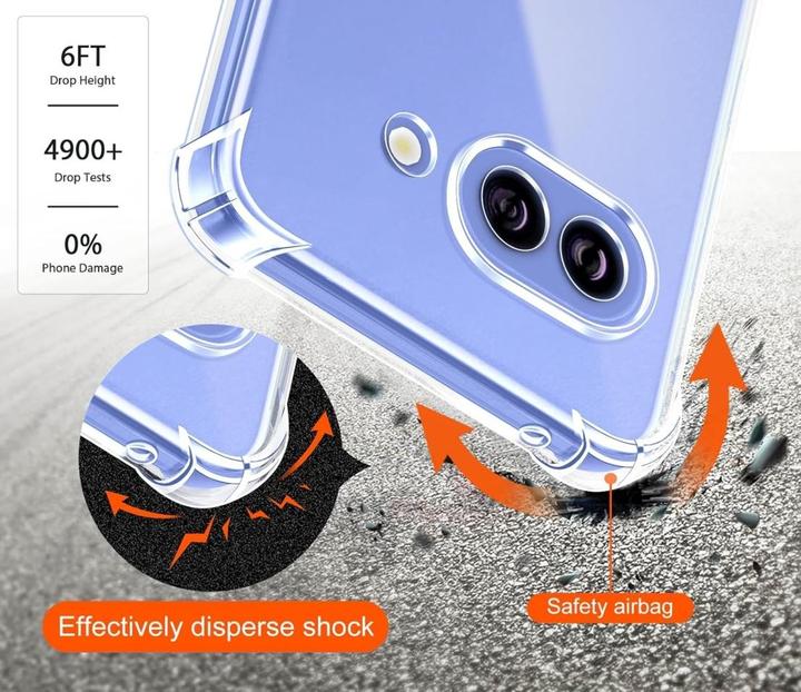 Immagine prodotto Screenguard Copertura paraurti airbag morbida in cristallo (Google Pixel 9a)