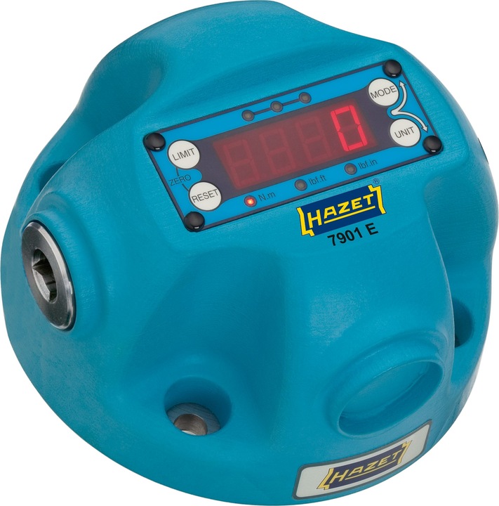 Produktbild HAZET Drehmoment-Prüfgerät ∙ elektronisch ∙ 10 - 350 Nm 7901E ∙ Nm min-max: 10 - 350 Nm ∙ Vierkant1… (1/2", 10 Nm, 350 Nm)