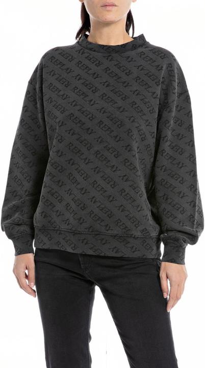 Image du produit Replay Sweatshirt pour femme, impression complète, look décontracté (XXS)