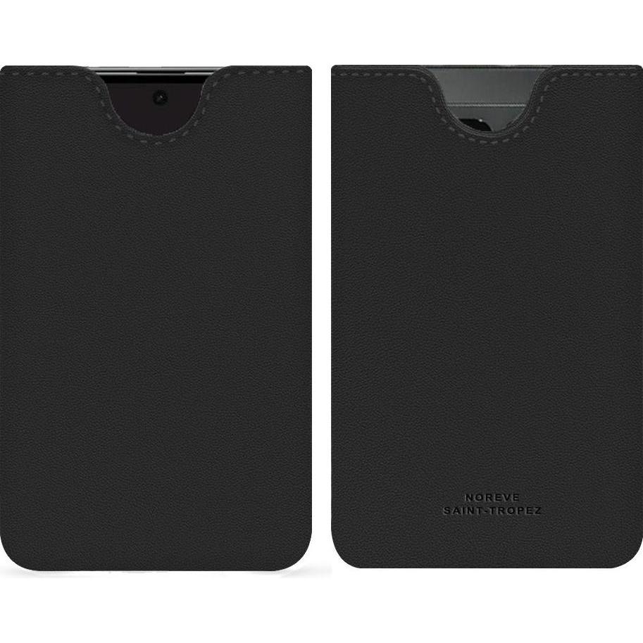 Thumbnail - Noreve Lederschutzhülle (Google Pixel Fold), Smartphone Hülle, Schwarz