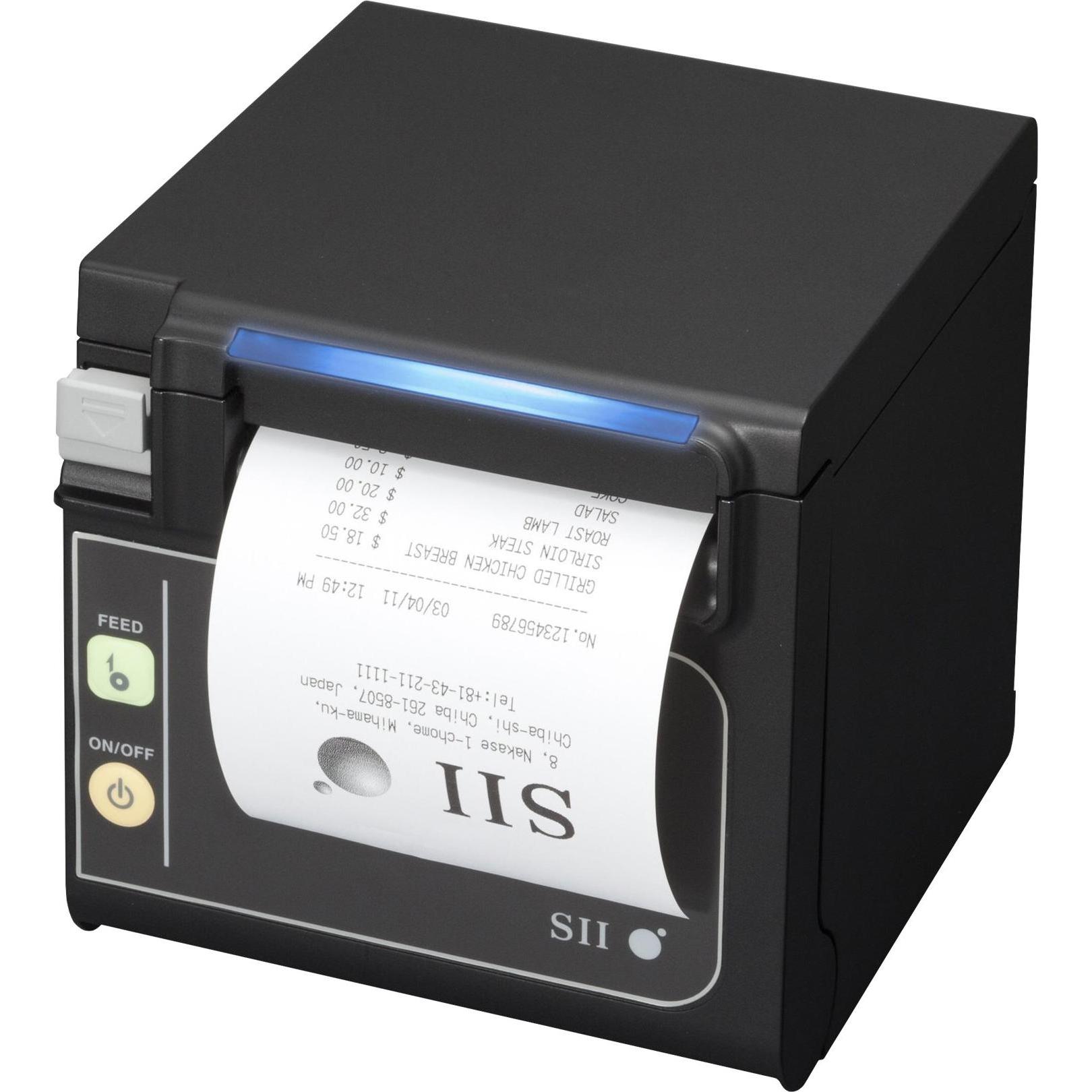 Seiko RP-E11 POS-Printer schwarz (Serial Port Buchse), Belegdrucker, Schwarz