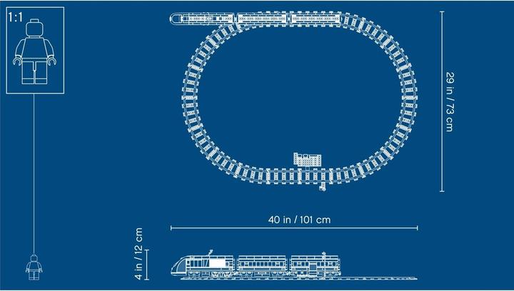 Produktbild LEGO Personenzug (60197, LEGO City, LEGO Powered UP)