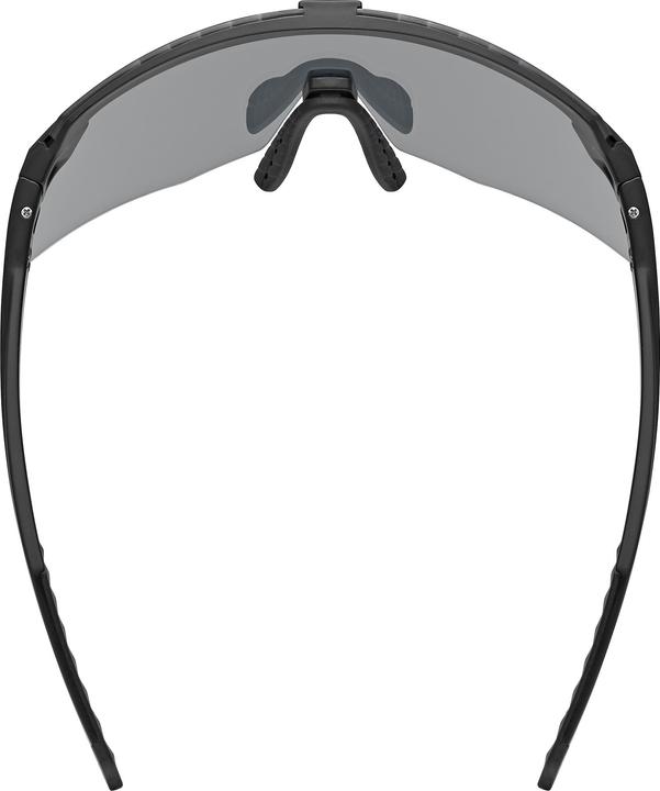 Actual product image Uvex pace stage small (black matt (silver), Mirror Silver)