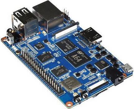 Produktbild Sinovoip BPI-M64 - Banana Pi - Quad-Core 64-bit Single Board Computer