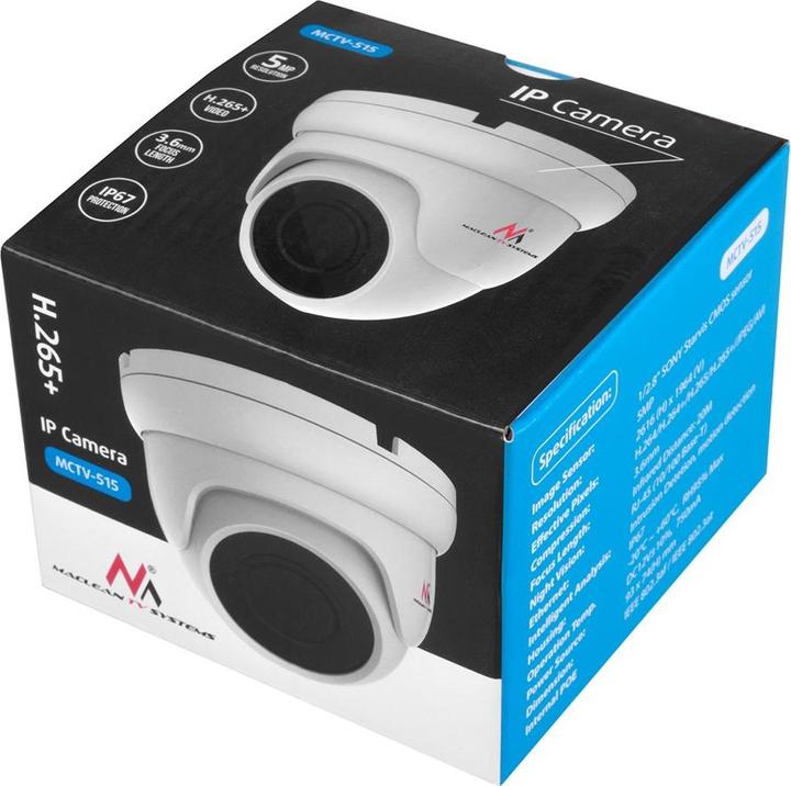 Actual product image Maclean Network camera ip ipc poe 5 mpx mctv-515 (2616 x 1964 Pixel)