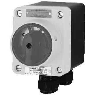 Josef Wallraff, Systemstromversorgung, GHG2610005R0010 Ex Sicherheitsschalter 10A 3pol Not Aus