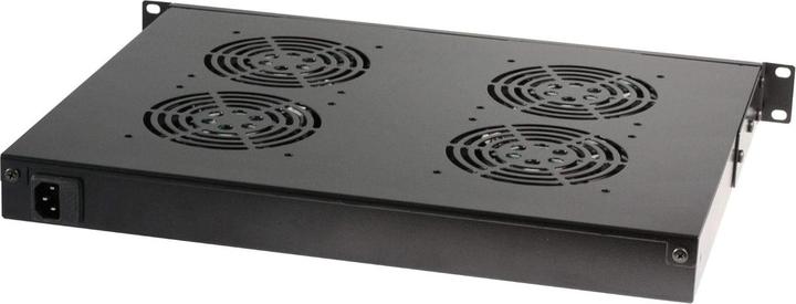 Productafbeelding Techly 4 Fan Unit for Rack 19 Black